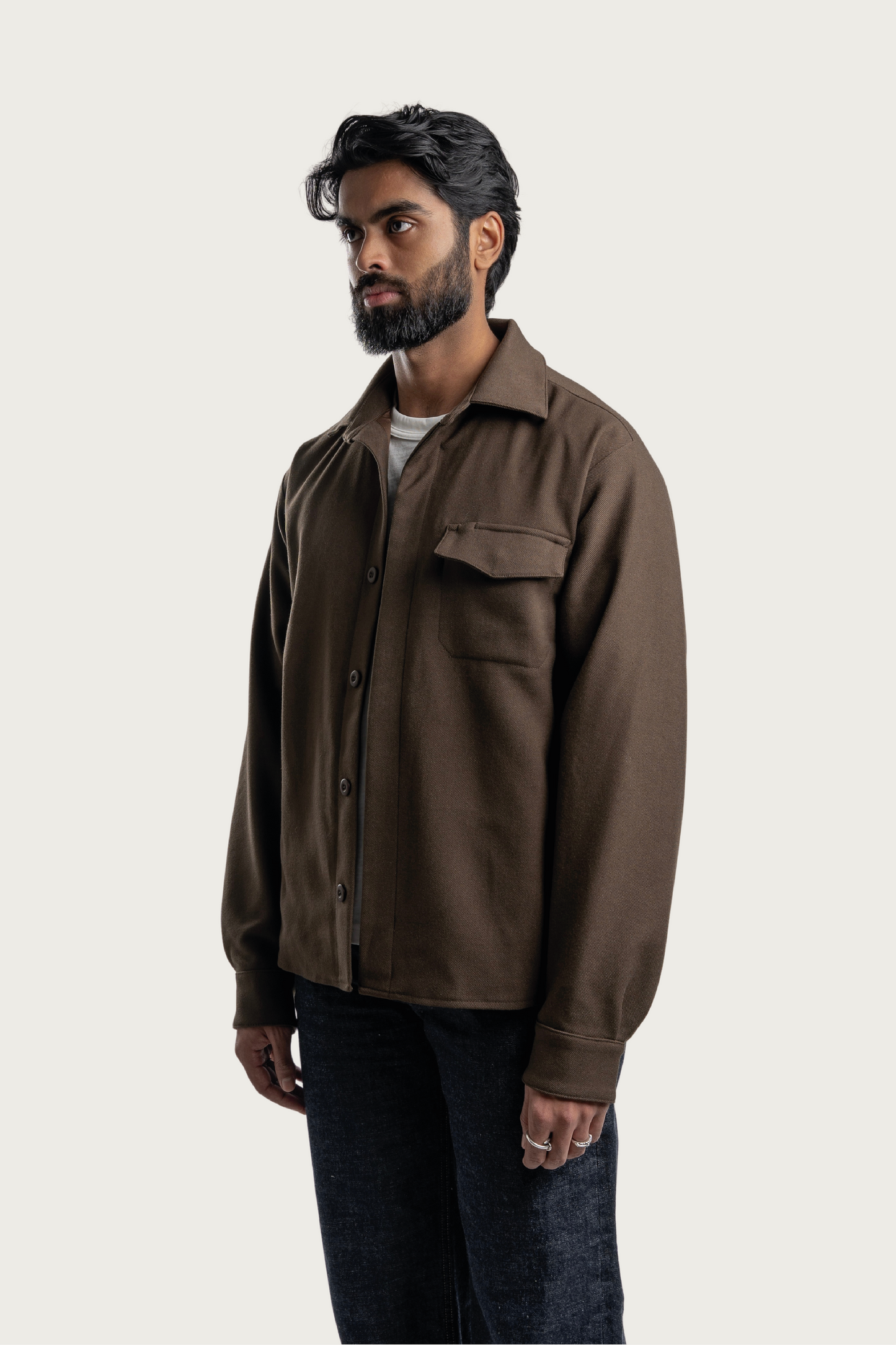 
                  
                    LEWIS OVERSHIRT WALNUT
                  
                