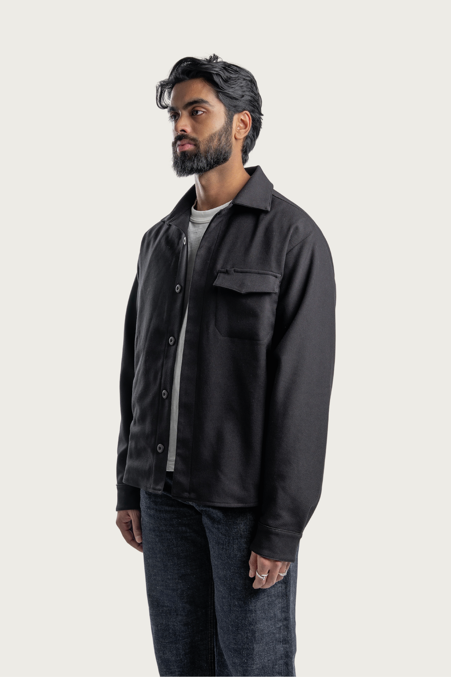 
                  
                    LEWIS OVERSHIRT BLACK
                  
                