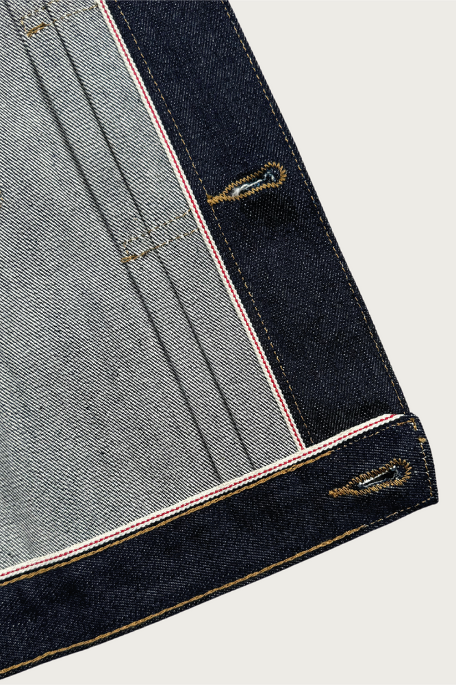 
                  
                    SELVEDGE TYPE ZERO INDIGO
                  
                